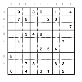 Beispiel-Sudoku
